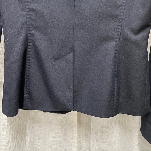 Halogen blazer dark blue/black fitted jacket - Picture 2 of 10